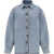 Magda Butrym Denim Shirt BLUE