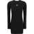 MARINE SERRE Mini Dress BLACK