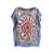 Dolce & Gabbana Dolce & Gabbana Printed Twill Blouse BLUE