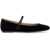 TOD'S Velvet Ballet Flats For NERO