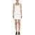 Bottega Veneta Logo Embroidery Dress WHITE