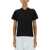 Bottega Veneta Double V-Neck T-Shirt BLACK