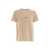 Maison Margiela Maison Margiela Cotton Logo T-Shirt Beige