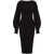 Alberta Ferretti Alberta Ferretti Viscose Stretch Midi Dress Clothing Black