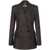 Alberta Ferretti Alberta Ferretti Lurex Jacket Double Breasted Clothing Black