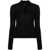 Pinko Pinko Wool Liquoroso Sweater With Buttons Black