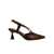 LA ROSE La Rose Moritz Pointed Pumps CAOBA