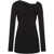 Alberta Ferretti Alberta Ferretti Jersey Milano Stitch Blouse Clothing Black