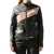 LA ROSE La Rose Leather Bomber Black BLACK/BABY PINK