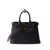 Prada Prada Medium Belted Leather Handbag Black