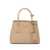 Prada Prada Double Saffiano Leather Tote Bag Beige