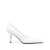 Prada Prada 88Mm Leather Pumps White