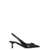 Prada Prada Leather Pointy-Toe Slingback Black