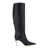 Casadei 'Superblade' Black Knee-High Boots With Stiletto Heel In Leather Woman Black