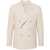 Tagliatore Tagliatore Virgin Wool And Cotton Double-Breasted Blazer Beige