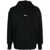 MSGM Msgm Logo-Print Drawstring Hoodie Black