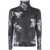 AVANT TOI Avant Toi Cracked Effect High Neck Pullover With Destroyed Edges Clothing Black