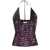 THE ATTICO The Attico Sequin-Embellished Halterneck Top Purple