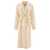 Max Mara Max Mara "Cicladi" Drip-Proof Gabardine Trench Coat WHITE