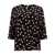 Max Mara 'S Max Mara "Arturo" Printed Crêpe De Chine Blouse Black