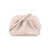 THEMOIRè Themoirè Gea Vegan Fabric Clutch Beige