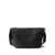 Prada Prada Logo-Stamp Leather Shoulder Bag Black