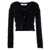 MSGM Msgm Long-Sleeve Knitted Cardigan Black