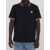 Moncler Piqué Cotton Polo Shirt BLUE