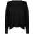 D.EXTERIOR D.Exterior Flared Blouse With Lurex Details Black