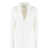 Bottega Veneta Bottega Veneta Single-Breasted Cotton Blazer WHITE