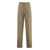 Bottega Veneta Bottega Veneta Prince Of Wales Checked Wool Trousers Beige