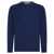 Kangra Kangra Cashmere Crew Neck Sweater In Wool And Cashmere BLUE