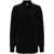 Moschino Moschino Open Back Silk Shirt Black