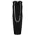 Moschino Moschino Removable Maxi Necklace Long Dress Black