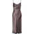 Alberta Ferretti Alberta Ferretti Satin Midi Dress With Lace GREY