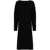 Philosophy Philosophy Di Lorenzo Serafini Boat Neck Knitted Midi Dress Black