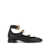 A.BOCCA A.Bocca Calf Leather Pumps With Triple Strap Black