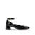 A.BOCCA A.Bocca Black Pumps With A Heart-Shaped Neckline Black