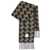 Patou Patou Alpaca Jp Scarf With Pattern NERO E BEIGE