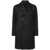 Tagliatore Tagliatore Long Double-Breasted Wool Coat Black