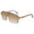 CAZAL Cazal Sunglasses GOLD