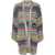 MISSONI BEACHWEAR Missoni V-Necked Striped Cardigan MULTICOLOUR