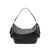 Coccinelle Coccinelle Leather Shoulder Bag With Pockets Black