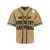 KAPITAL Kapital "Great Kountry Distressed" Baseball Shirt Beige