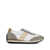 Hogan Hogan H671 Suede Calf Leather Sneakers With Text BIANCO E GRIGIO