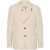 Lardini Lardini Single-Breasted Virgin Wool Blazer With Pin Beige