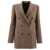 Tagliatore Tagliatore "Jasmine" Double-Breasted Blazer BROWN