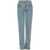 Moschino Moschino High-Waisted Straight Leg Denim BLUE