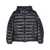 Moncler Moncler Besines Short Quilted Puffer Jacket With Logo Patch BLUE