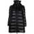 Moncler Moncler Black Quilted 'Suyen Long Parka' Black